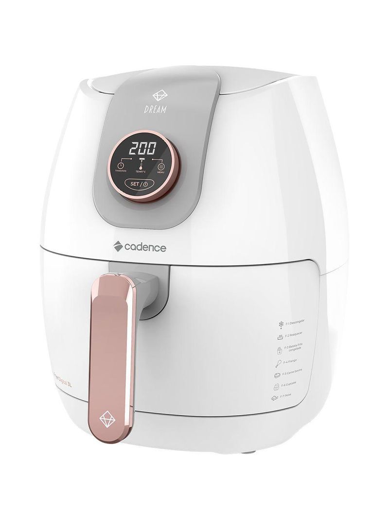 Kit Cadence Dream Rosé Gold - Fritadeira E Blender 110V
