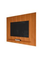 Painel Para Tv Até 75 Polegadas Ripado Impressão 3d Avante 1,79m Cedro Edn