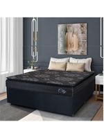 Cama Box Casal Queen Colchão City Pillow Top Hellen