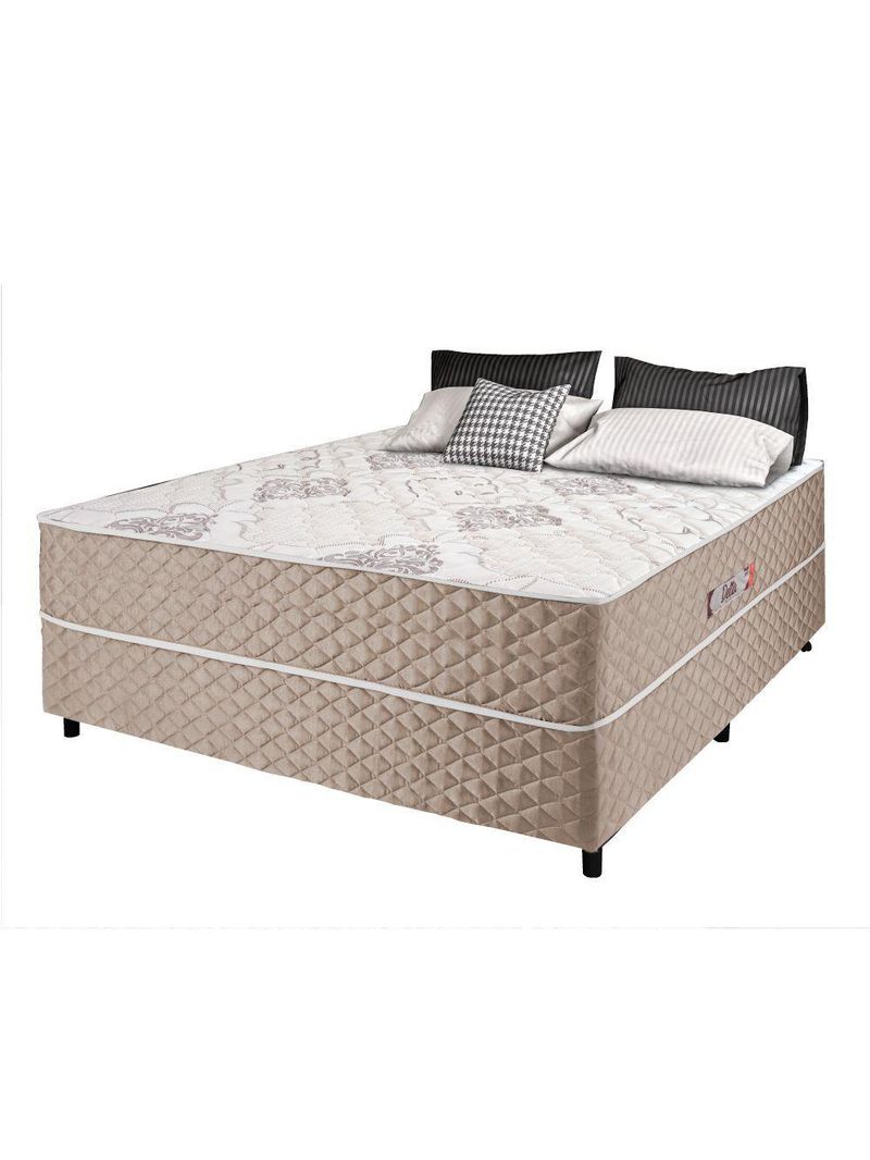 Cama Box Casal Conjugada Ortopédico Alpha Espuma