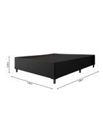 Cama Box Casal Colchão Espuma 138X188X50Cm Polar