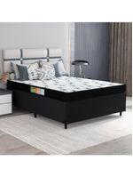 Cama Box Casal Colchão Espuma 138X188X50Cm Polar
