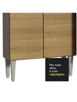 Armário De Cozinha Completa 325cm Rustic Emilly Madesa 02 Rustic