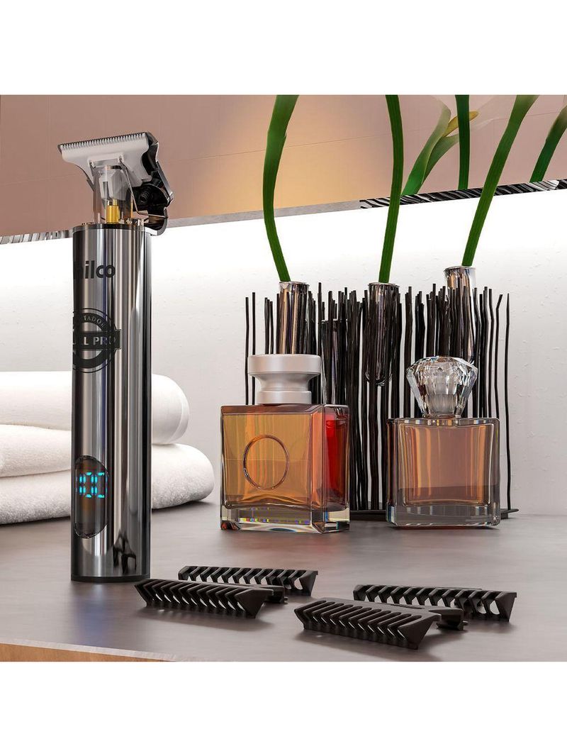 Cortador de Cabelos Philco PCRE1 Sem Fio + Display LED Bivolt