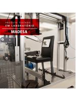 Conjunto Sala de Jantar Maya Mesa com 4 Cadeiras – Madesa