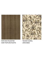 Sala de Jantar Magda – Mesa com Tampo de Vidro e 4 Cadeiras – Madesa