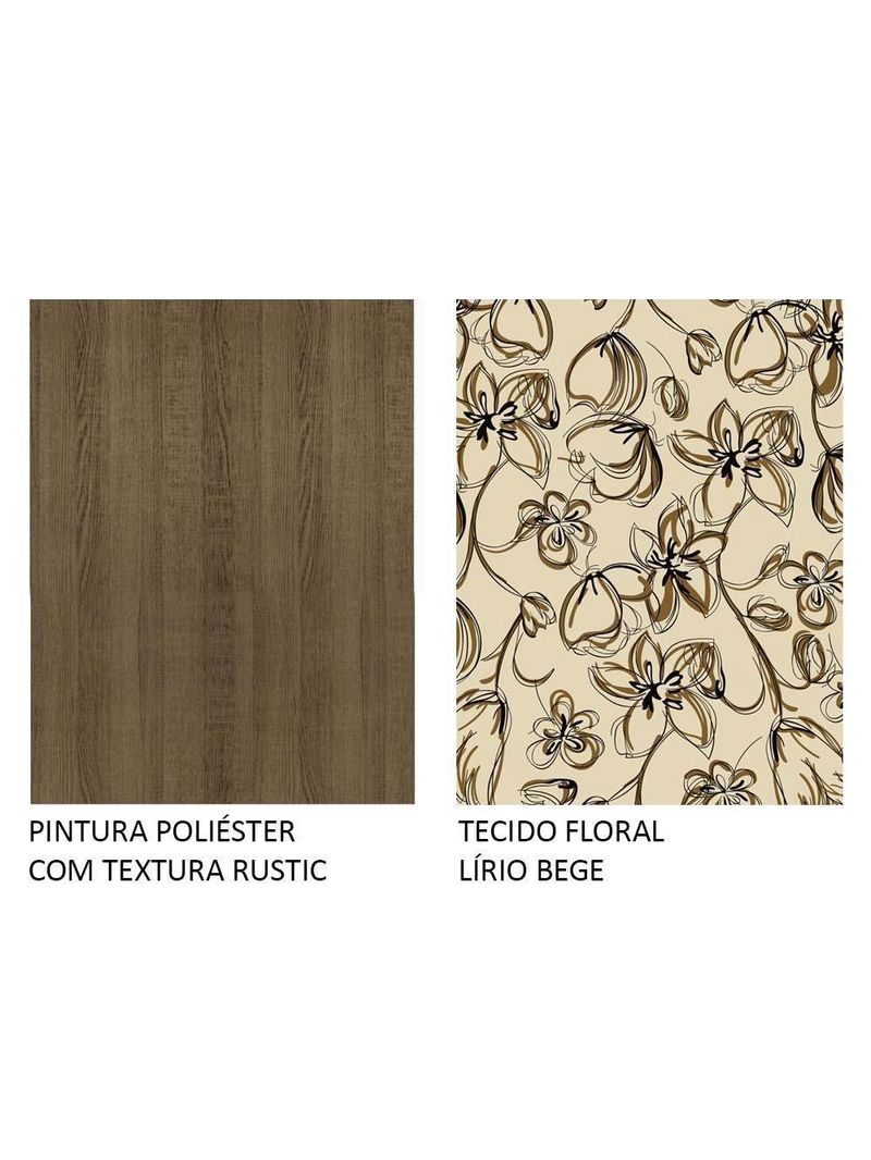 Sala de Jantar Magda – Mesa com Tampo de Vidro e 4 Cadeiras – Madesa