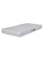 Colchão Solteiro Espuma D20 Malibu 88x188x12cm Branco Hellen Branco