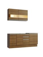 Cozinha Completa Milão com Armário e Balcão – Madesa (Sem Tampo e Pia)