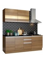 Cozinha Completa Milão com Armário e Balcão – Madesa (Sem Tampo e Pia)