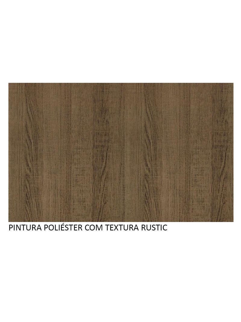 Cabeceira Extensível Rustic com 2 Criados Espelho Madesa