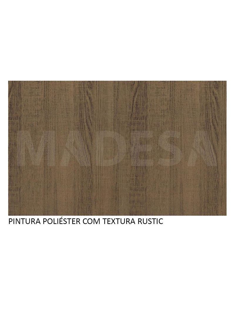 Cabeceira Extensível Rustic com 2 Criados Espelho Madesa
