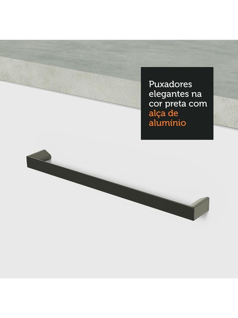 Cozinha Completa 270004 Com Armário E Balcão Branco Branco