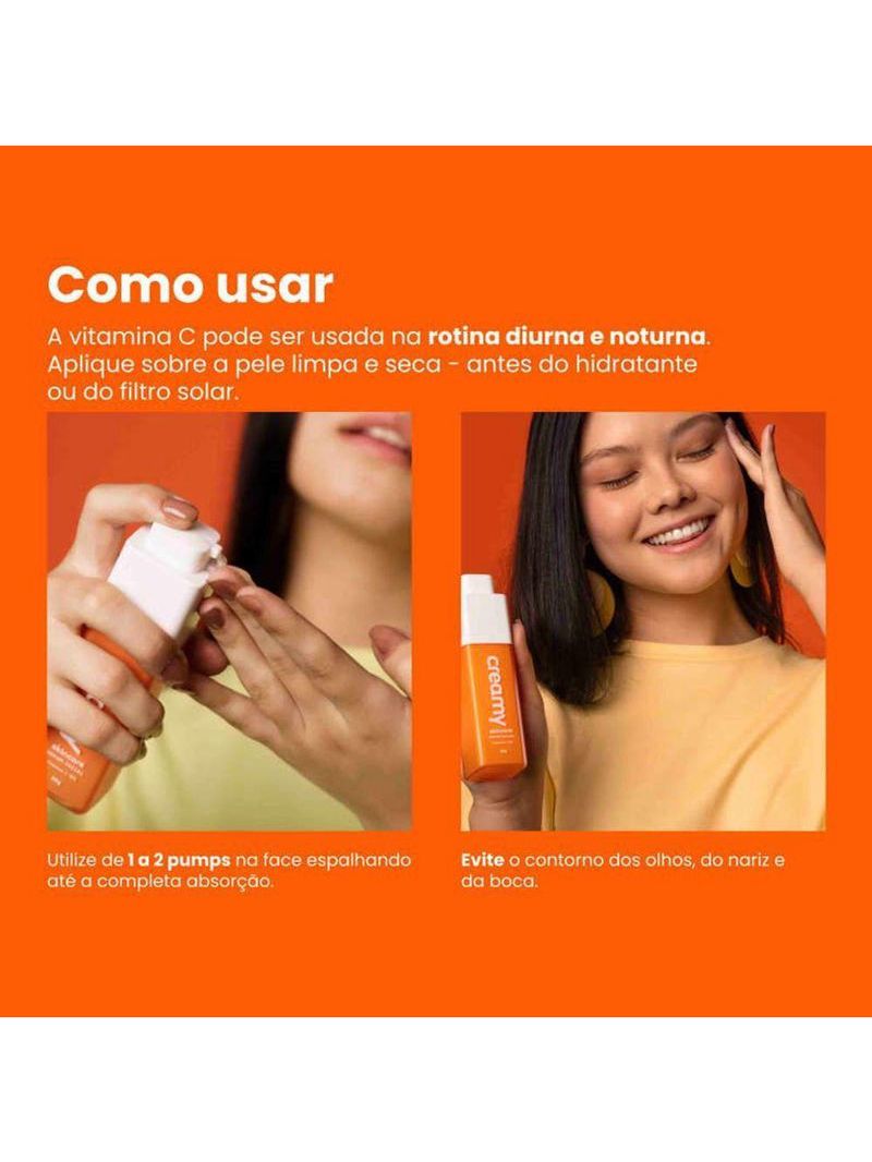 Creamy Vitamina C - Sérum Facial 30g