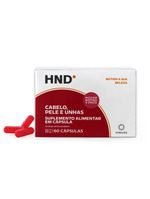 Suplemento Alimentar para Cabelo, Pele e Unhas HND 60 Cápsulas