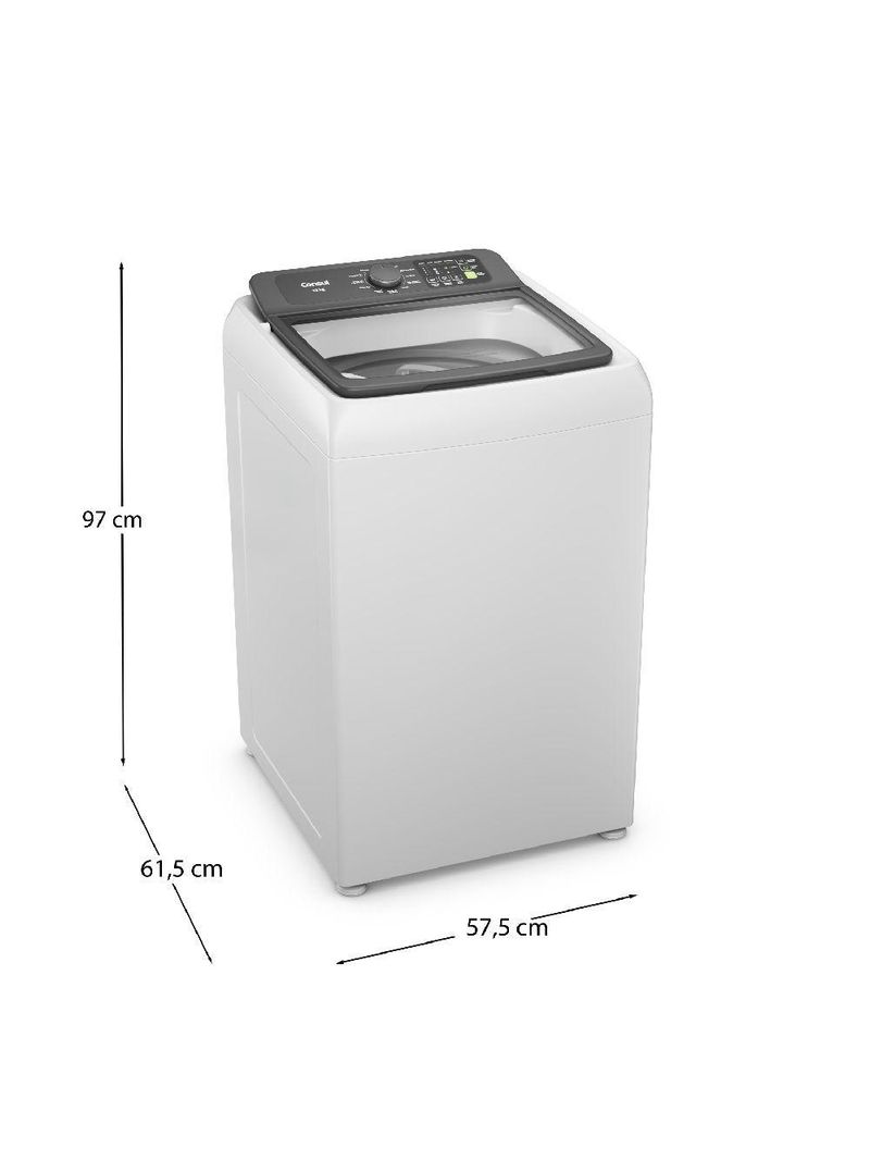 Lavadora De Roupas Modo Eco Consul 13 KG 127V Branca CWN13AB