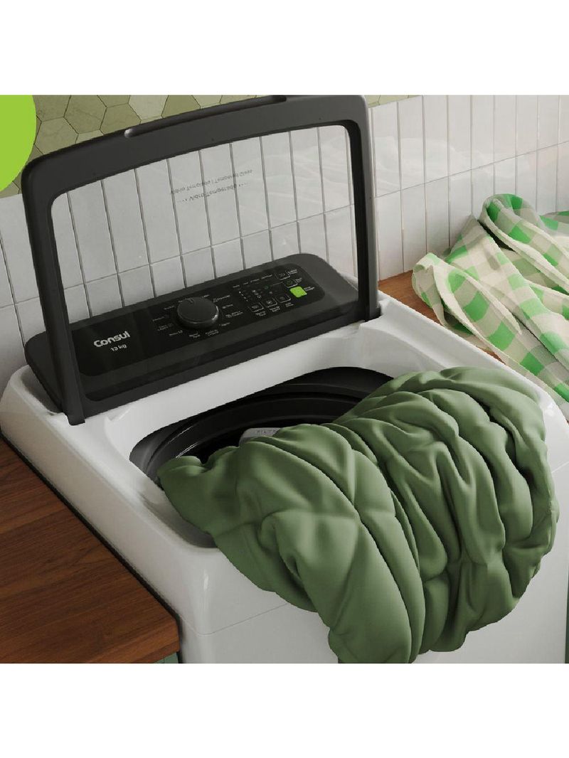 Lavadora De Roupas Modo Eco Consul 13 KG 127V Branca CWN13AB