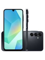Smartphone Samsung Galaxy A16 128GB 4GB RAM Preto 6,7" Câm Tripla de até 50MP + Selfie 13MP