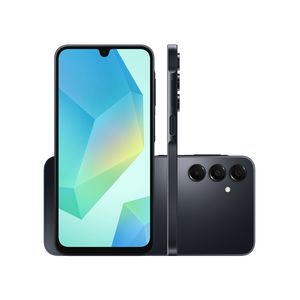 Smartphone Samsung Galaxy A16 128GB 4GB RAM Preto 6,7" Câm Tripla de até 50MP + Selfie 13MP