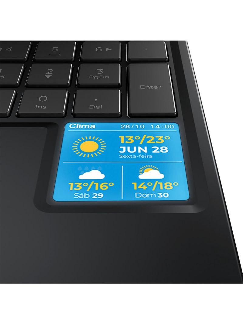 Notebook Positivo Vision C15M Intel® Celeron® N4500 Windows 11 Home 4GB RAM 128GB eMMC Tela 15" Full HD IPS - Minitela - Cinza