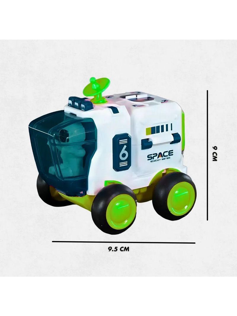 Brinquedo Carro Espacial Infantil com Astronauta