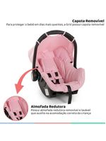 Bebê Conforto Galzerano Grid 8184 de 0 até 13kg - Rosa