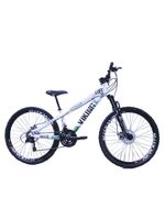 Bicicleta Viking X Tuff 25/30 26 Freio A Disco Mec 21 Velocidades Branco Verde