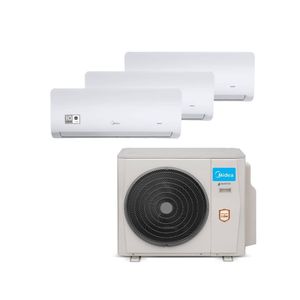 Ar Condicionado Multi Tri Split Midea Xtreme Save 27000 Btu (3x9000) Quente e Frio Inverter 220V