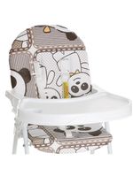 Cadeira De Alimentação Galzerano Portátil Para Bebê Alta Nick 5025 Até 23kg Panda