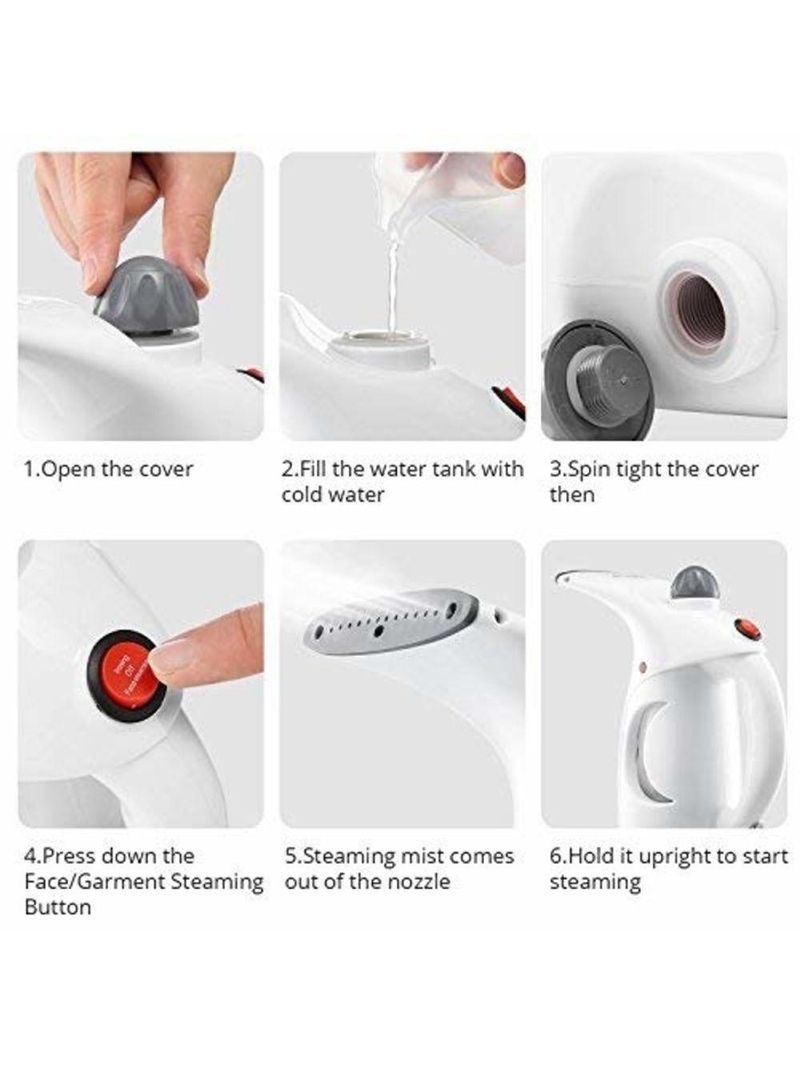 Ferro De Passar Vertical Vapor Compacto 300ml Branco