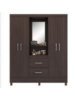 Guarda Roupa Casal Capelinha Lord Café - Demóbile