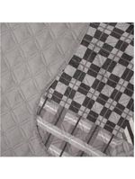 Cobre Leito Buettner Solteiro Microfibra Renove Estampado Áustria 2 Peças – Cinza