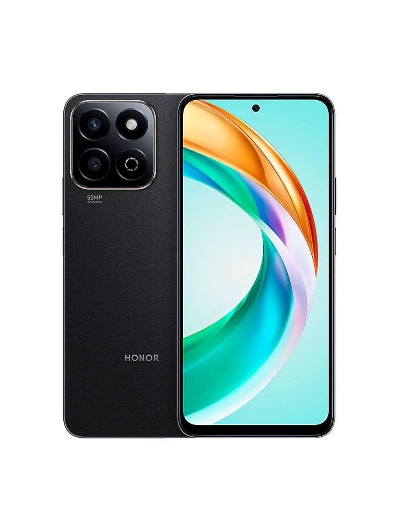 Smartphone Honor X6b 5G 8GB RAM Turbo (4+4GB) + 256GB – Preto