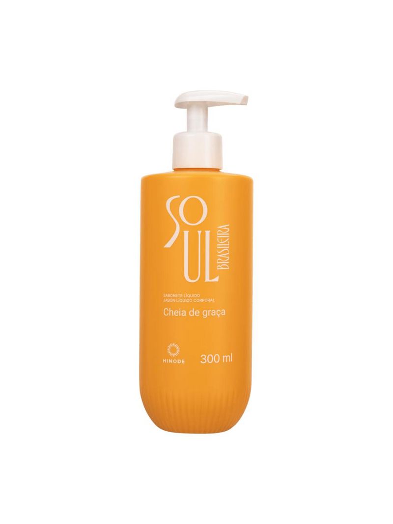 Sabonete Líquido Soul Brasileira Cheia de Graça Hinode 200ml
