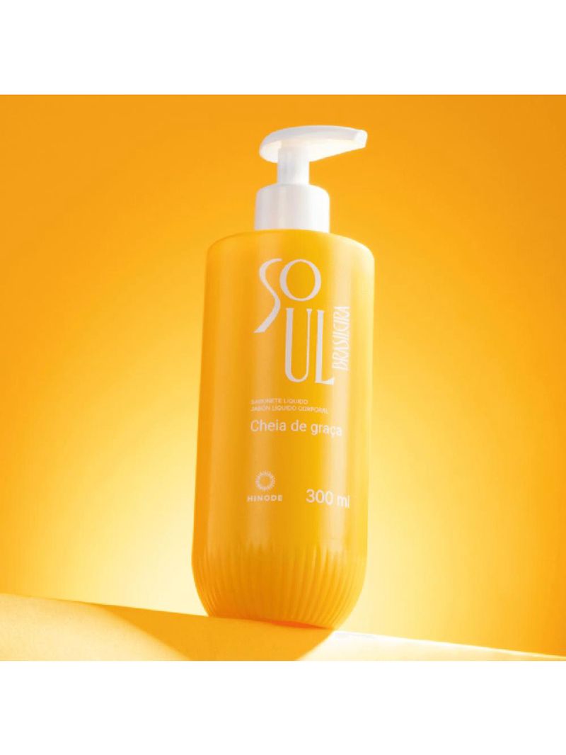 Sabonete Líquido Soul Brasileira Cheia de Graça Hinode 200ml