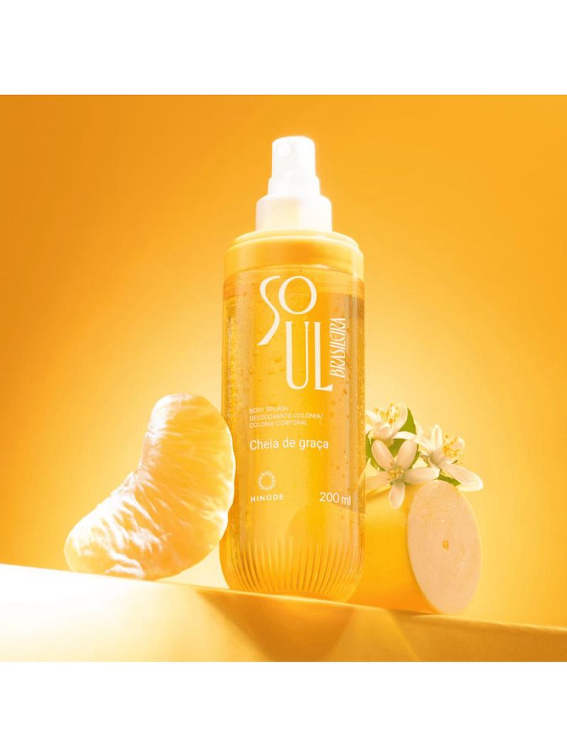 Body Splash Soul Brasileira Cheia de Graça Hinode 200ml
