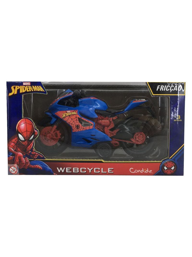 Kit Homem-Aranha – Laptop Infantil Bilíngue + Moto Roda Livre Webcycle