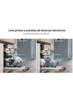 Lava-Louças Samsung Inox 10 Serviços 110V Dw50C6070Fs-Az