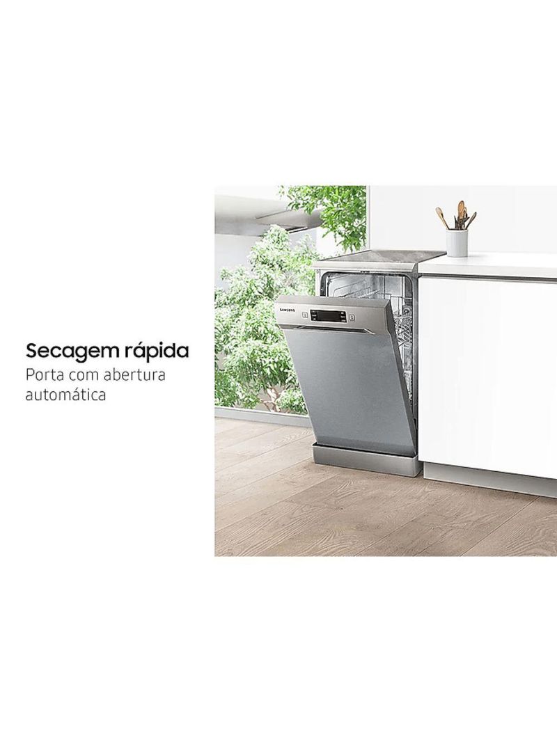 Lava-Louças Samsung Inox 10 Serviços 110V Dw50C6070Fs-Az