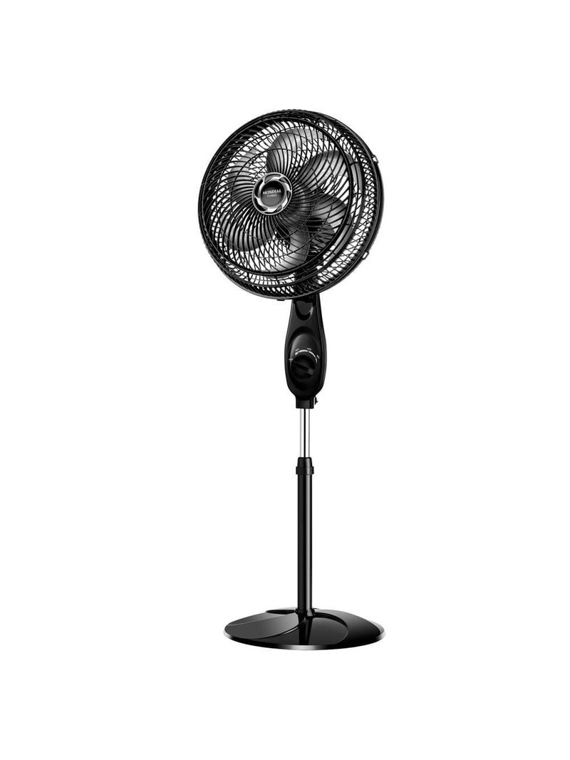 Ventilador Coluna Mondial - Turbo 06 Pás - Vt-30c-nb Vent 30cm Vt-30c-nb 127v/60hz Turbo Coluna