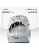 Aquecedor de Ar Mondial A-08 Cinza 127V