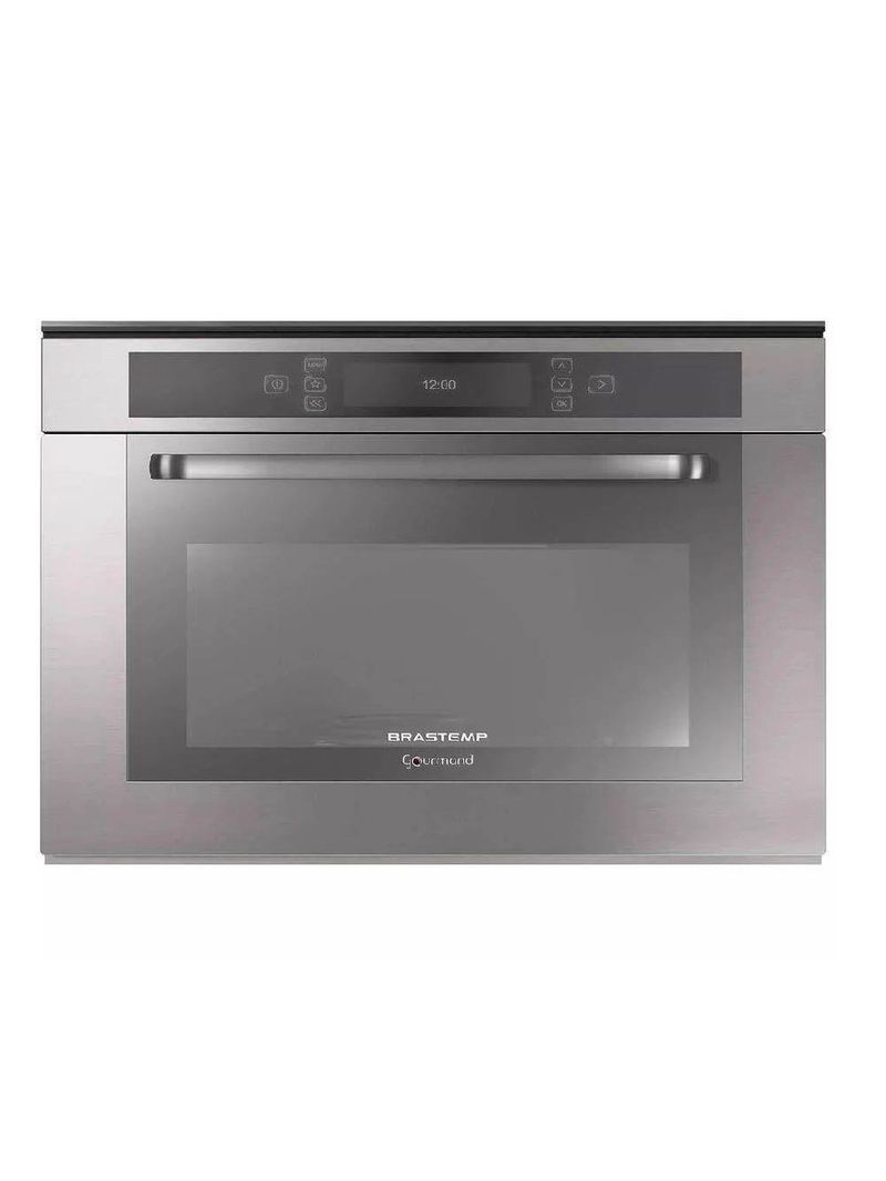 Micro-ondas Embutir Gourmand 40L Inox 220v - Brastemp