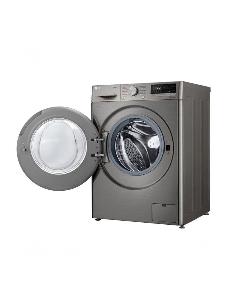 Lava e Seca Smart LG VC4 14kg Inox Look com Inteligência Artificial AI DD CV5014PC4 127V