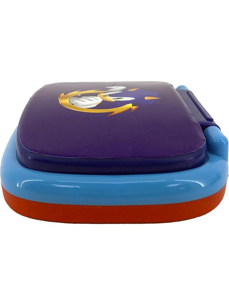 Kit Laptop Infantil Educativo Candide Sonic Bilíngue + 1 Fidget Spinner Sortido