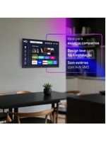 Smart Tv HQ 32 HD Tela Sem Bordas Sistema Android Design Slim HQS32NKHM Bivolt