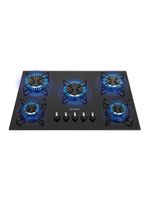 Cooktop A Gás 5 Bocas Mondial CTG-02 Preto/Prata - Bivolt
