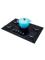 Cooktop A Gás 5 Bocas Mondial CTG-02 Preto/Prata - Bivolt