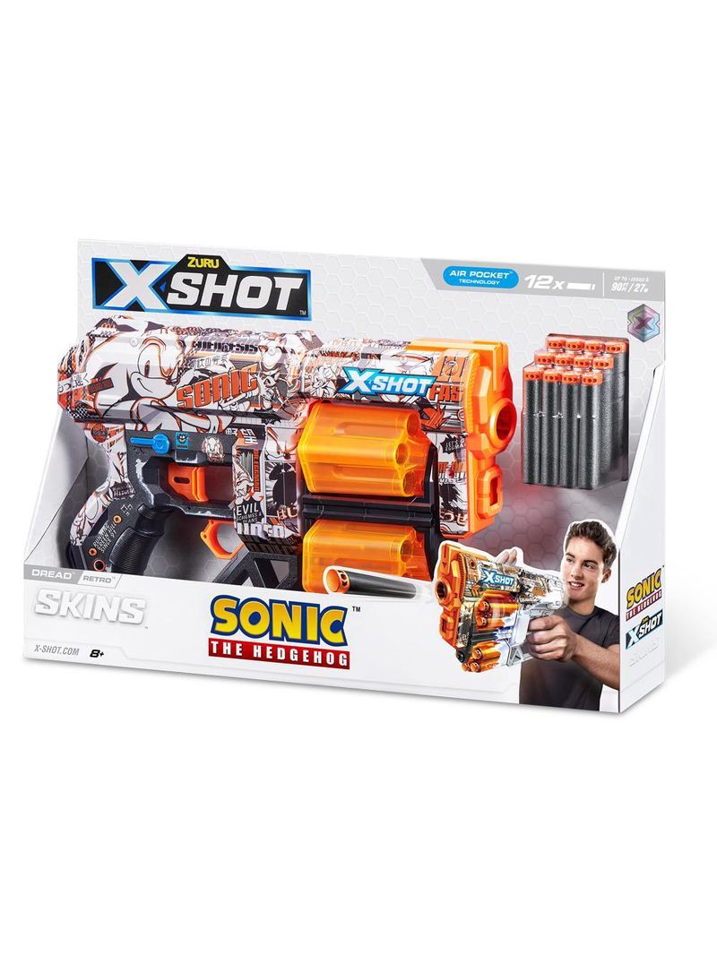 Lançador de Dardos X-Shot Skins Dread - Retro