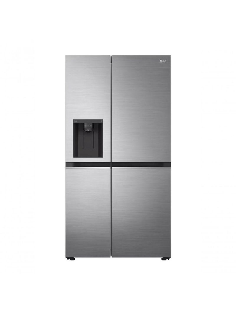 Geladeira Smart LG Side by Side UVnano 611L Motor Inverter GC-L257SLP1 220V