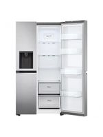 Geladeira Smart LG Side by Side UVnano 611L Motor Inverter GC-L257SLP1 220V